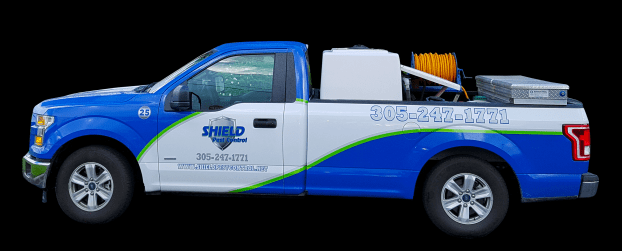 Service vehicle for Shield Pest Control